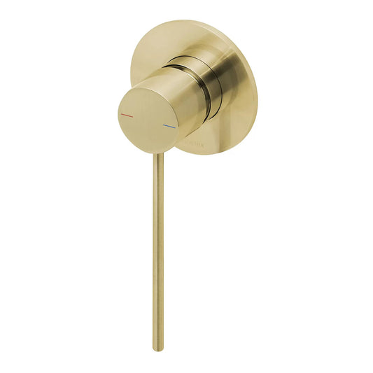 Phoenix Vivid Slimline SwitchMix Shower/Wall Mixer with Extended Lever Brushed Gold