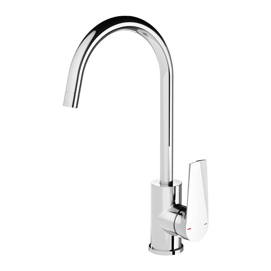 Phoenix Arlo Sink Mixer 200mm Gooseneck, Chrome