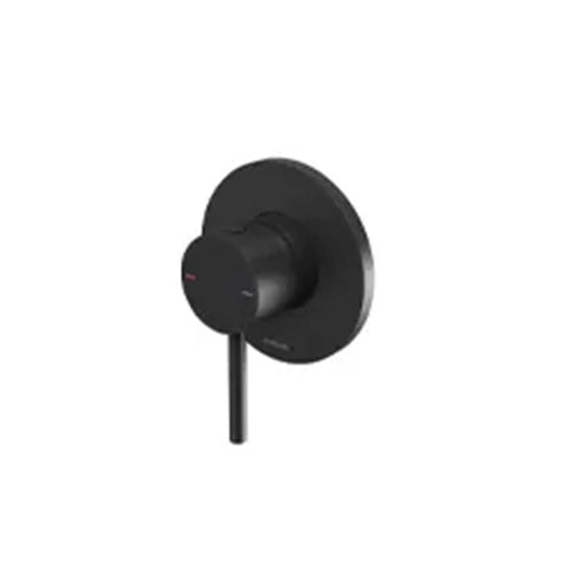 Phoenix Pina Shower/Wall Mixer 90mm Matte Black (Trim Kit Only)