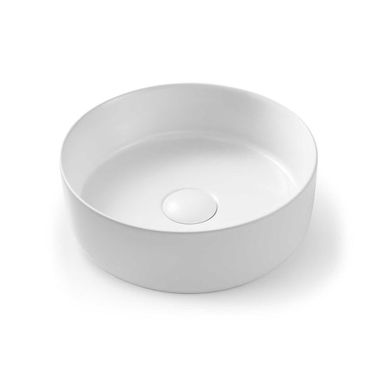 Seima Arko 310 Ceramic Above Counter Basin - Compact Size - White Gloss
