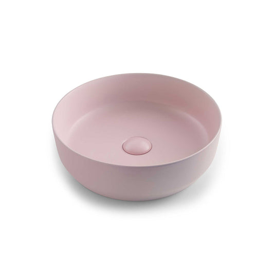 Seima Aurora 385 Ceramic Above Counter Basin Rose Quartz Silk Matte