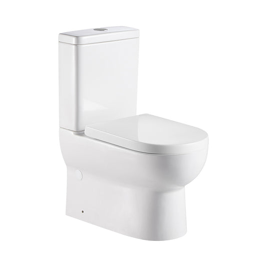 Seima Chios Vortex Flush Wall Faced Toilet Suite White