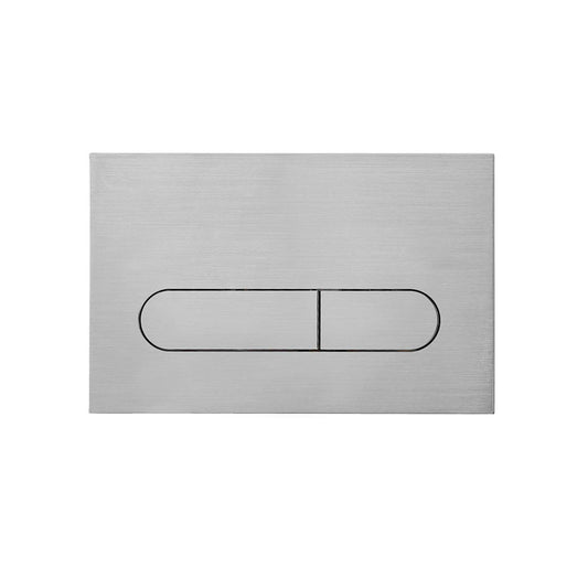 Seima Flush Plate 500 Series - Mechanical Actuation Brushed Nickel