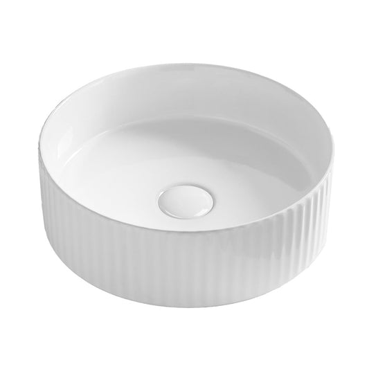 Seima Cleo 360 Ceramic Above Counter Basin White Gloss