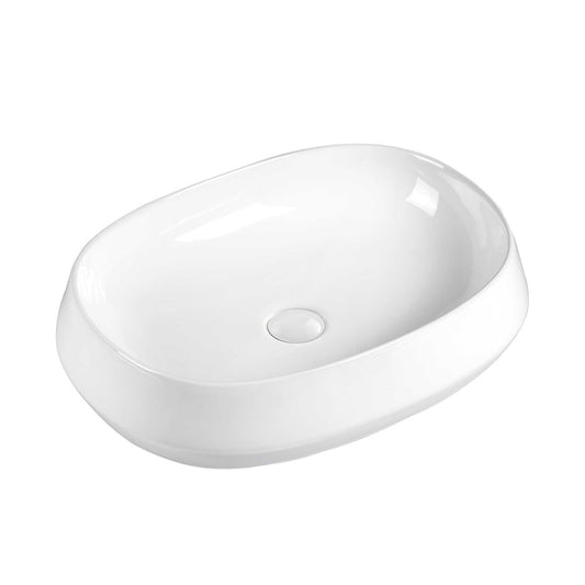 Seima Loni 540 Ceramic Above Counter Basin White Gloss