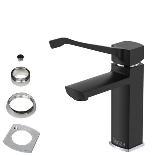 Fienza Koko Care Basin Mixer, Matte Black