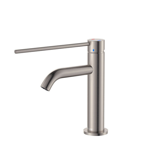 Fienza Kaya Care Basin Mixer, Brushed Nickel