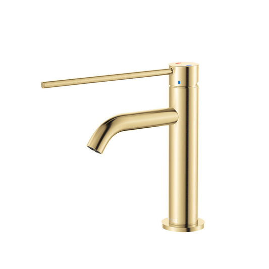 Fienza Kaya Care Basin Mixer, Urban Brass