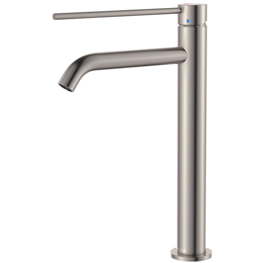 Fienza Kaya Care Tall Basin Mixer, Brushed Nickel