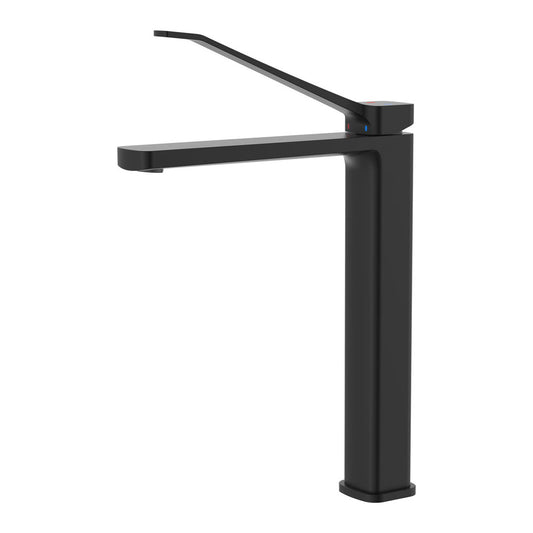 Fienza Tono Care Tall Basin Mixer, Matte Black