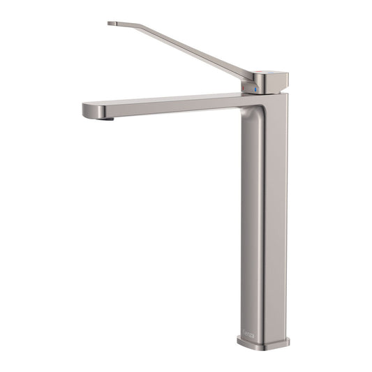 Fienza Tono Care Tall Basin Mixer, Brushed Nickel