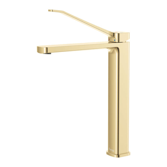 Fienza Tono Care Tall Basin Mixer, Urban Brass