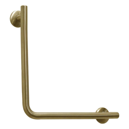 Argent Advantage Designer 90 Degree Rail | Brushed Gold | 450 x 450mm