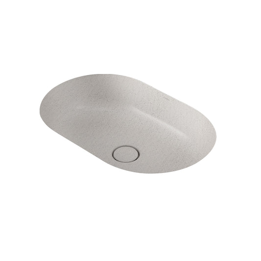 Caroma Liano Ii 580Mm Pill Under Over Counter Basin Matte Speckled
