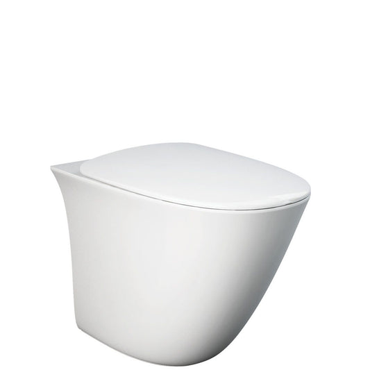 Fienza RAK Sensation Wall-Faced Toilet Suite, Alpine White, S-Trap