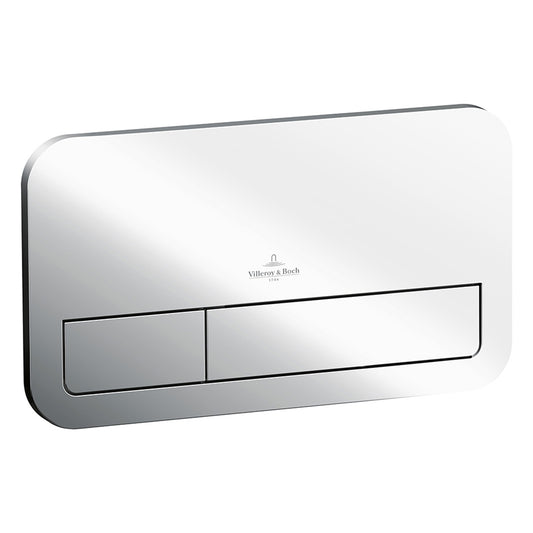 Villeroy And Boch Viconnect E200 Flush Plate | Chrome