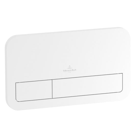 Villeroy And Boch Viconnect E200 Flush Plate | White