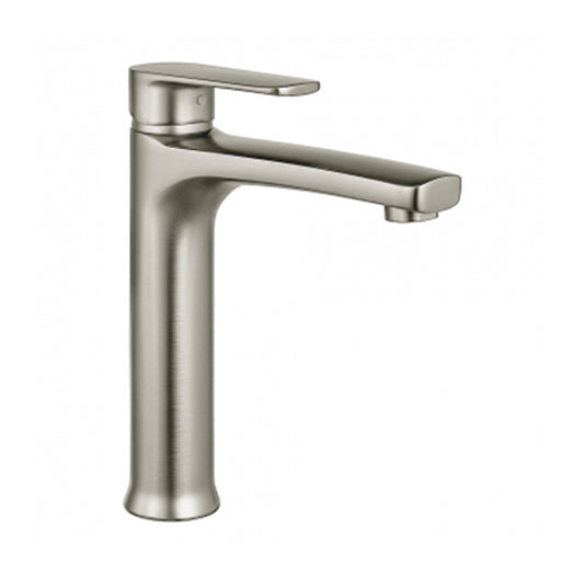Argent Pace Tall Basin Mixer Brushed Nickel