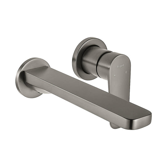 Argent Pace Wall Mounted Basin/Bath Trim Brushed Nickel