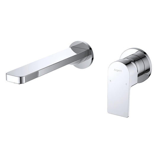 Argent Evoke Wall Mounted Basin/Bath Trim Chrome