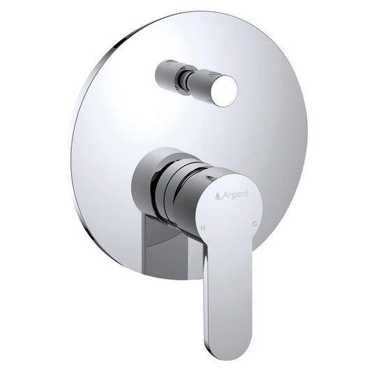 Argent Loft Diverter Mixer Trim Chrome