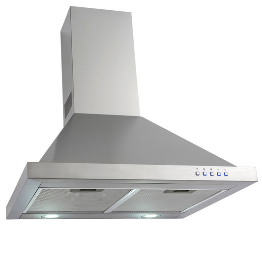 Euro Appliances Canopy Rangehood 60cm Stainless Steel