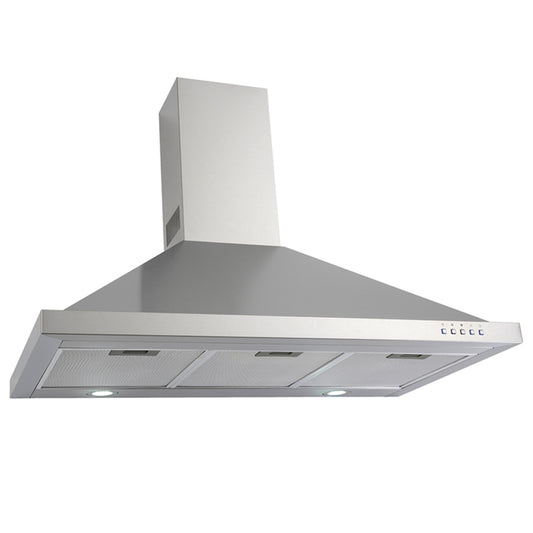 Euro Appliances Canopy Rangehood 90cm Stainless Steel