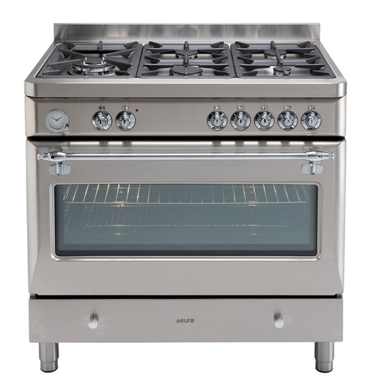 Euro Appliances Dual Fuel Royal Chiantishire Freestanding Oven | Stainless Steel | 90cm