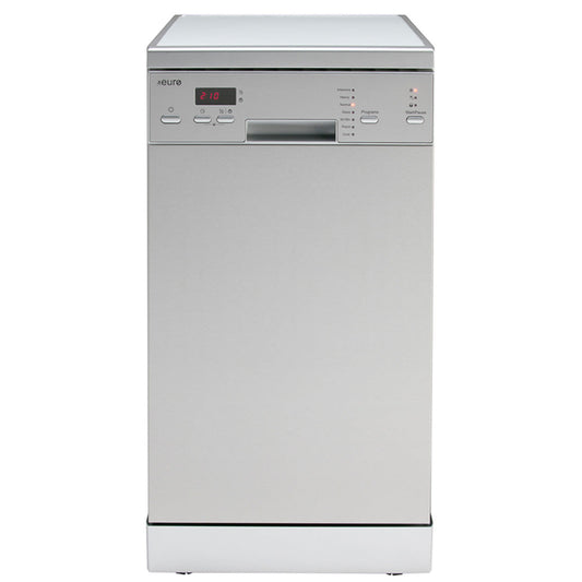 Euro Appliances Freestanding Dishwasher | Stainless Steel And Glass | 45cm