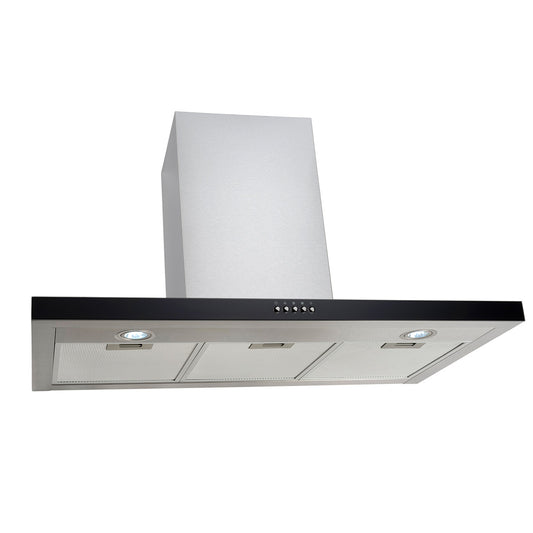 Euro Appliances T Shape Rangehood 90cm Stainless Steel