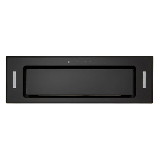 Euro Appliances Undermount Rangehood | Black Glass | 90cm