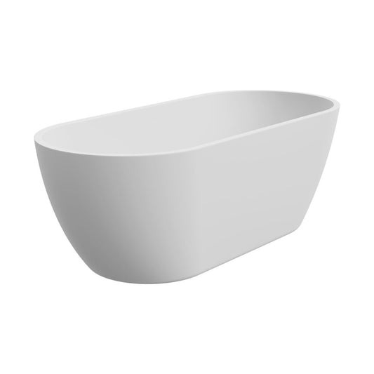 Fienza Freestanding Acrylic Bath, 1680mm Matte White