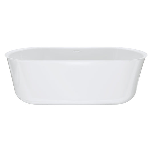 Fienza Freestanding Acrylic Bath with Overflow, 1700mm