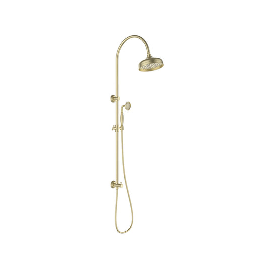 Ikon Clasico Twin Shower Brushed Gold