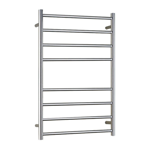 Argent Pace 8 Bar Heated Towel Rail 600mm Chrome