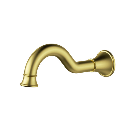 Ikon Clasico Bath Spout Brushed Gold