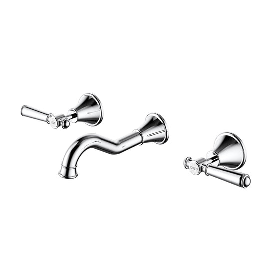 Ikon Clasico Bath Set Chrome