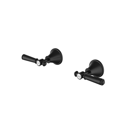 Ikon Clasico Wall Top Assemblies Matte Black