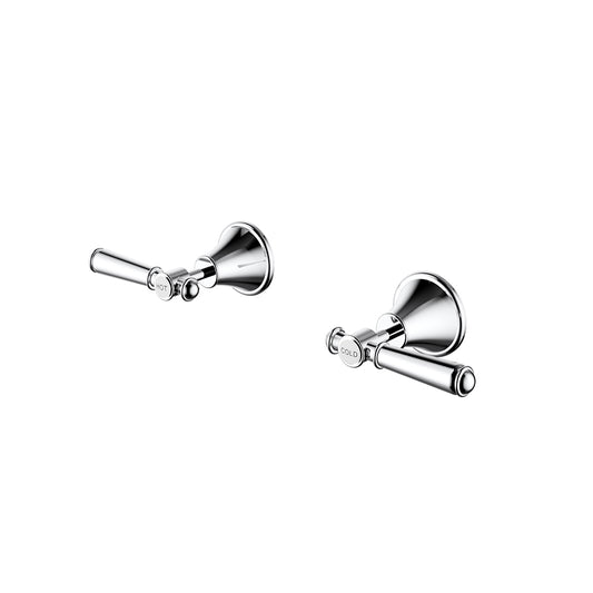 Ikon Clasico Wall Top Assemblies Chrome