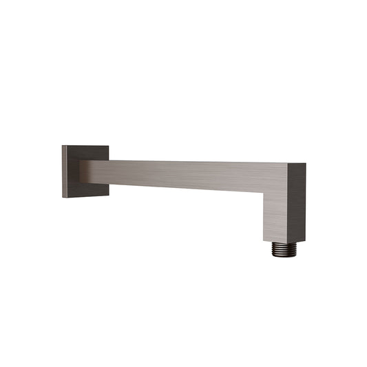 Cuadro Square Horizontal Shower Arm 400mm Brushed Nickel