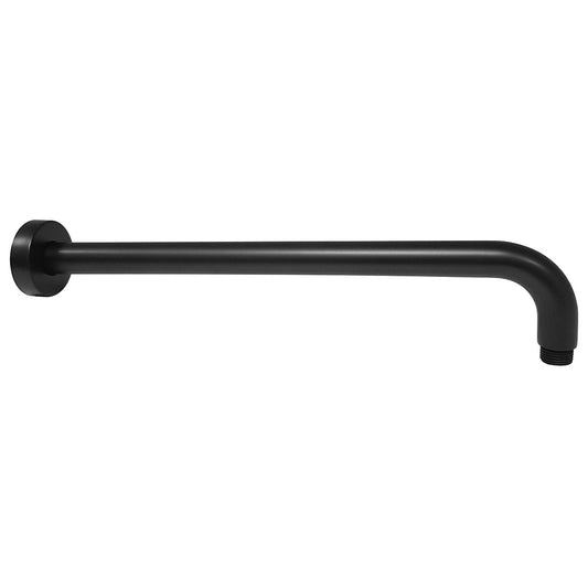 Cylindro Horizontal Shower Arm Matte Black