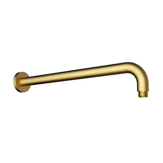 Cylindro Horizontal Shower Arm Brushed Gold