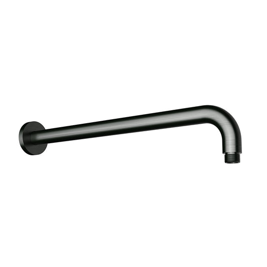 Cylindro Horizontal Shower Arm Gun Metal