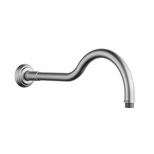 Ikon Clasico Shower Arm Brushed Nickel