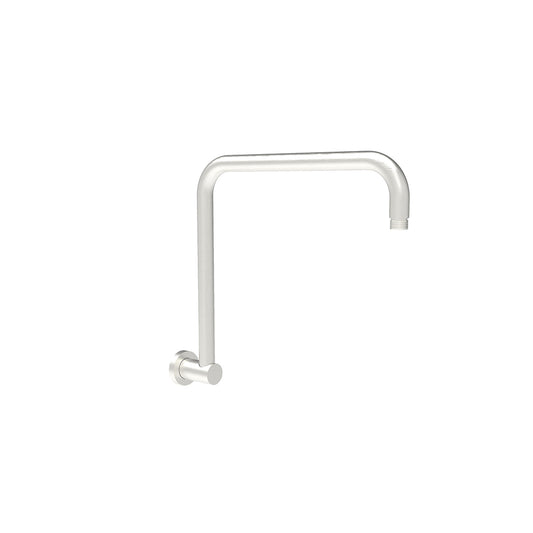 Cylindro Rectangle Curved Shower Arm Brushed Nickel