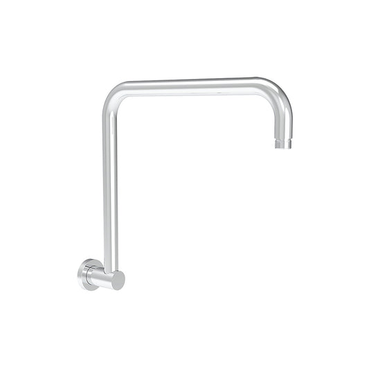 Cylindro Rectangle Curved Shower Arm Chrome