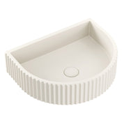 Fienza Valentina Warm White Concrete Wall Basin