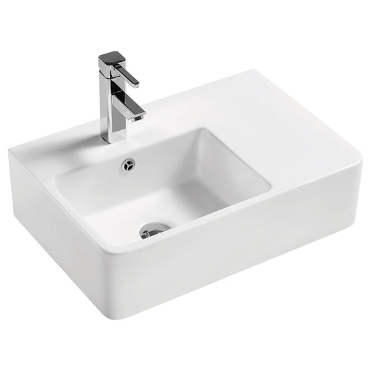 Fienza Delta Care Left-Hand Wall Basin