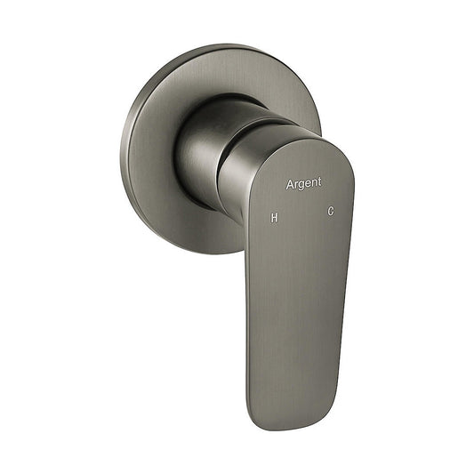 Argent Pace Shower Mixer Trim Brushed Nickel